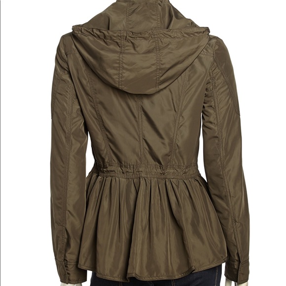 peplum windbreaker